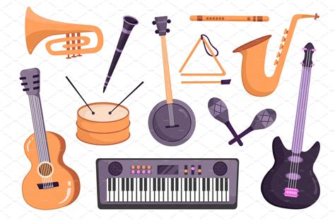 Musical Instrument Clipart Stock Photos, Royalty Free Musical – Free ...