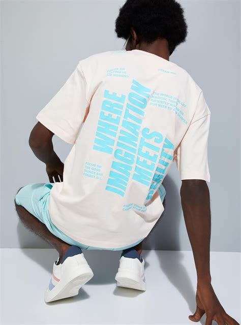 Buy URB_N Men Back Printed Oversized T-shirt Online at just Rs. 599.0 ...