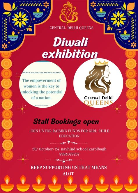 CENTRAL DELHI QUEENS Diwali exhibition, Nav Hind Girls Senior Secondary ...