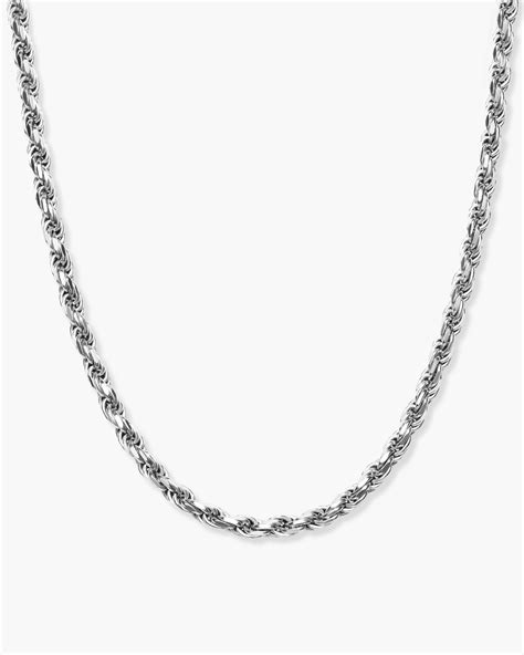 Men's Silver Chains: Sterling Silver | JAXXON