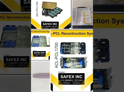 ACL PCL Reconstruction System - Safex Inc ACL Reconstruction System ...