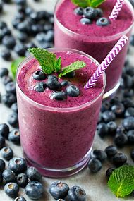 Image result for Frozen Blueberry Smoothie