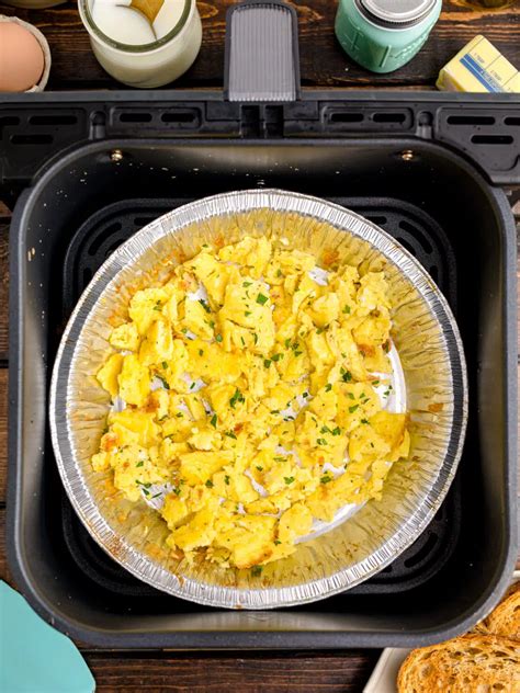 Scrambled Eggs in the Air Fryer - My Air Fryer Kitchen