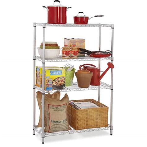 HDX Black Steel Wire Shelving Unit - 3-Tier 24W x 30H x India | Ubuy