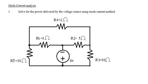 Image result for Mesh Current Analysis Method