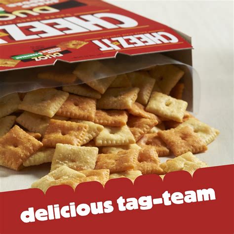 Cheez-It DUOZ Cheddar and Parmesan Cheese Crackers, 12.4 oz – LOOP MX