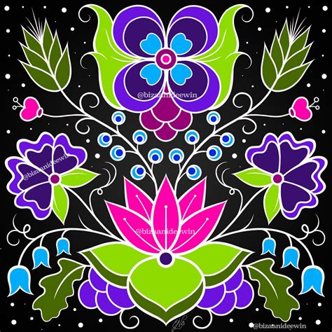 Anishinaabe Floral Designs & Art