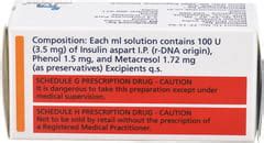 Novorapid 100 IU/ML Solution For Injection (10): Uses, Side Effects ...