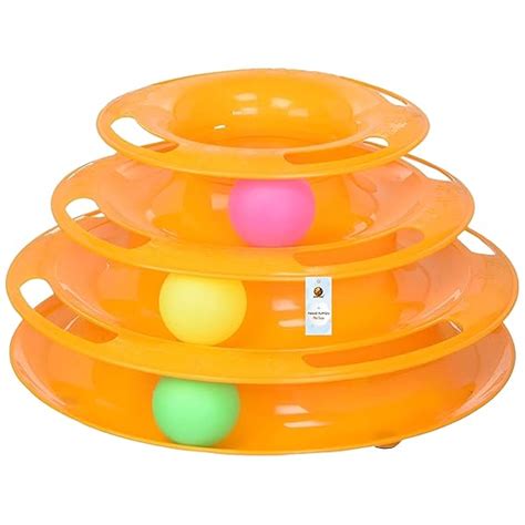 Buy Foodie Puppies Interactive (3 Layers) Tower Track Roller with ...