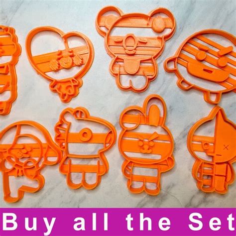 BTS Cookie Cutter Set - Etsy