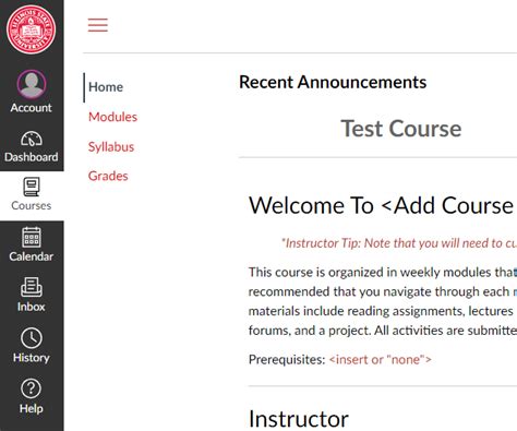 Image result for Canvas Course Modules