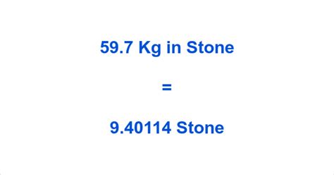 10 stone 7 pounds in kg shop