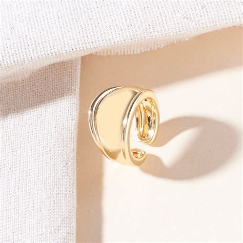 Kayden Bold Gold Ring | Salty – Salty Accessories