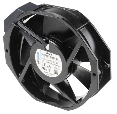 W2E142-BB01-01 ebm-papst | ebm-papst W2E142 Series Axial Fan, 230 V ac ...