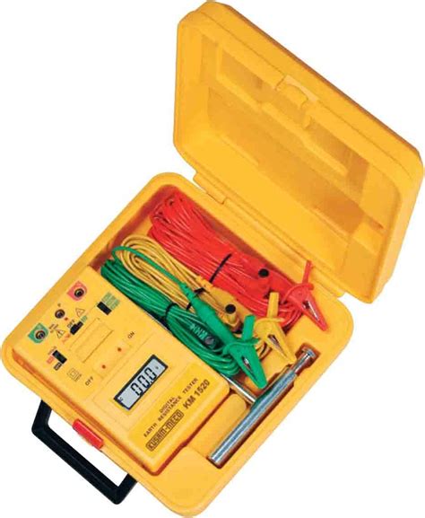 Kusam-Meco DIGITAL EARTH RESISTANCE TESTER (3 TERMINAL METHOD) : Amazon ...