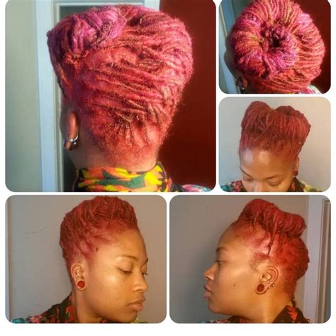 Loc Updo Tutorial 的图像结果