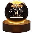 Buy REDWIND 3D Crystal Ball Night Light LED Light Hologram Glass with ...