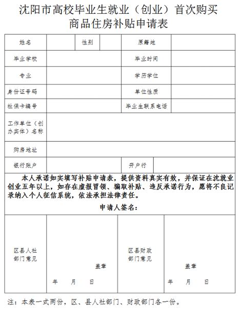 沈阳高校毕业生租房补贴申报材料 | 辽宁省毕业生服务资源中心