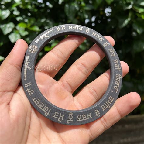 Sarbloh Black Kada SJS – The Rajput Company