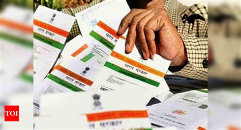 Aadhaar biometric information not breached: UIDAI | India News - Times ...