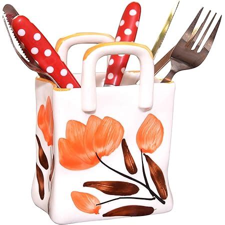 Craftghar Cutlery Holder for Kitchen | Spoon Stand for Kitchen | Spoon ...