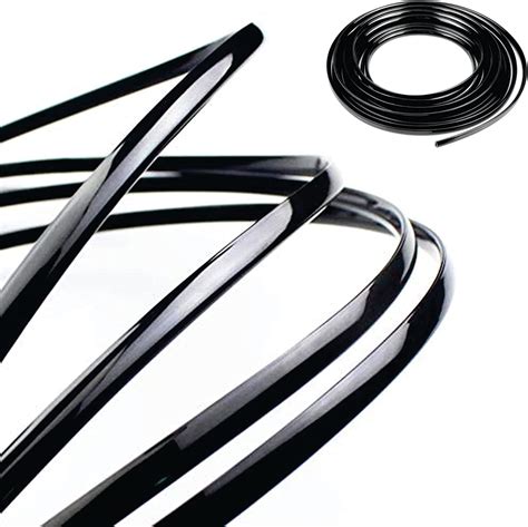OTOLIMAN 50feet (15m) Car Door Edge Guard Molding Trim Protector U Shape Strip Black - Walmart.com
