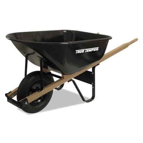 The AMES Companies, Inc. Jackson Steel Medium Duty Wheelbarrows, 6 cu ...