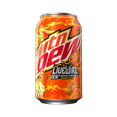 Mountain Dew Live Wire Soda USA 12x355ml (Best Before October 13 2025 ...
