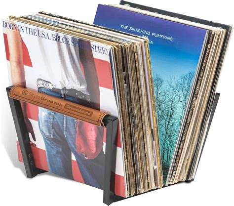 Amazon.com: Vinyl Record Storage Holder - 50+ Vinyl Record Storage Rack ...