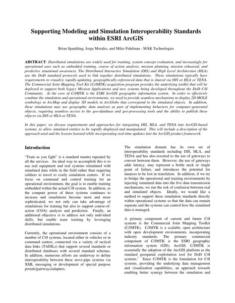 Simulation Interoperability 的图像结果