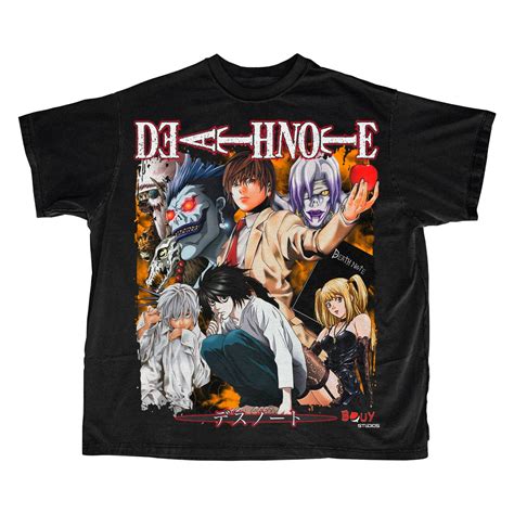 Death Note Vintage Bootleg Style Graphic Anime T-Shirt | eBay