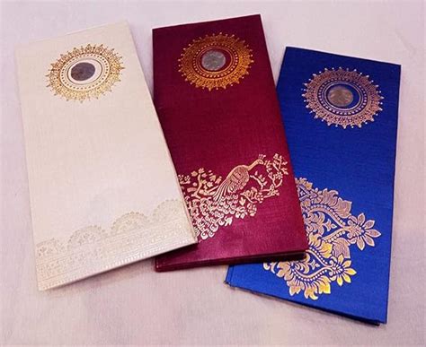 20 Pcs Wedding Gift Envelope with 1 Rupee Coin, Money Cover, Cash Cover ...