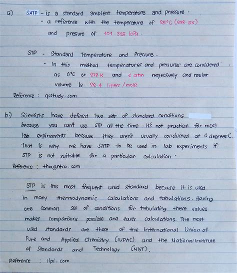 Standard Temperature And Pressure