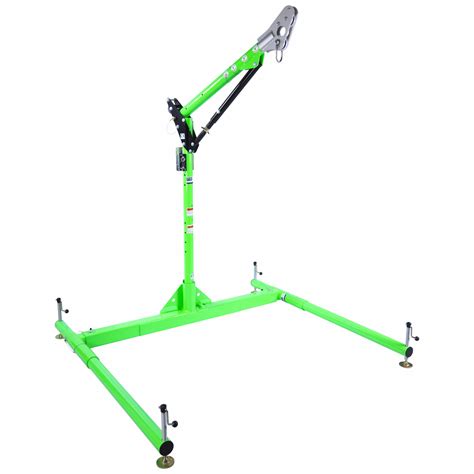 3M DBI-SALA, Floor Mnt, 5 7/8 ft Min Base Wd, Confined Space Davit ...
