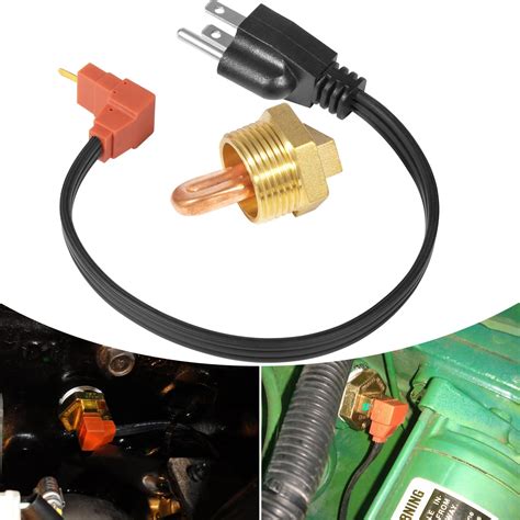 Amazon.com: Engine Block Coolant Heater Kit for John Deere 1025R 110 2210 2305 4210 445 X495 XUV ...