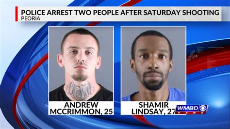2 arrested in connection to Saturday morning Peoria shooting near Adams ...