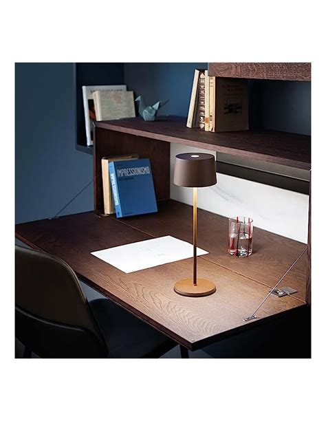 Zafferano Olivia Pro Table Lamp Corten