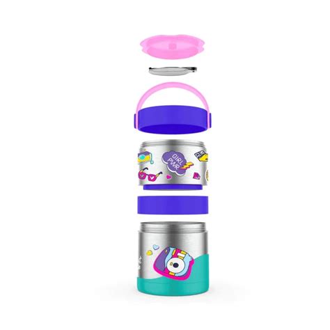 Rabitat Mealmate Max Insulated Lunch Flask with Add on Steel Container ...