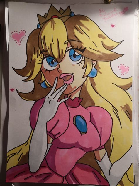 Princess Peach Fan Art by peachtoastool on DeviantArt