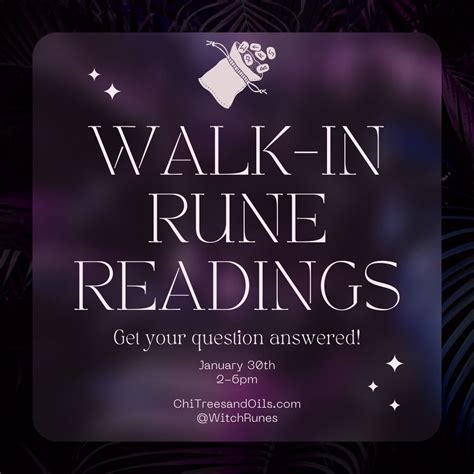 Walk-In Rune Readings, 101 N. Front St. Suite C, Rochester, WI, United ...