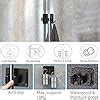 JIALTO 5 Pcs Stainless Steel Broom Holder with Hook - Wall-Mounted ...