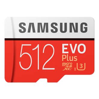 Samsung 512GB Evo Plus microSD Card - Price, Reviews & Specs | Samsung ...
