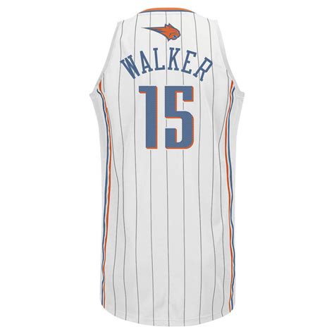 adidas Mens Charlotte Bobcats Kemba Walker Jersey in White for Men - Lyst
