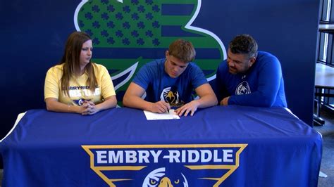 Blomquist signs with Embry-Riddle - KYMA