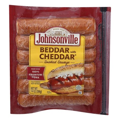 Johnsonville Cheddar Cheese Smoked Sausage-Main