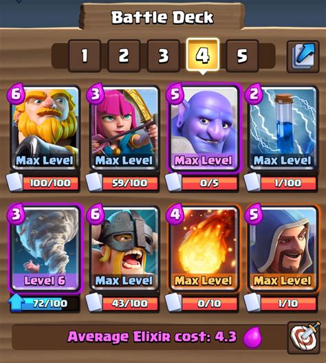 Royal Giant Best Deck Clash Royale Strategies