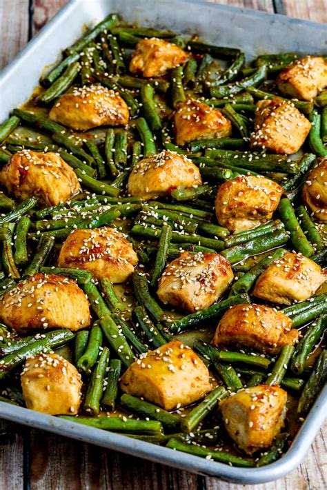 Asian Chicken and Green Beans Sheet Pan Meal - ExercisesTips