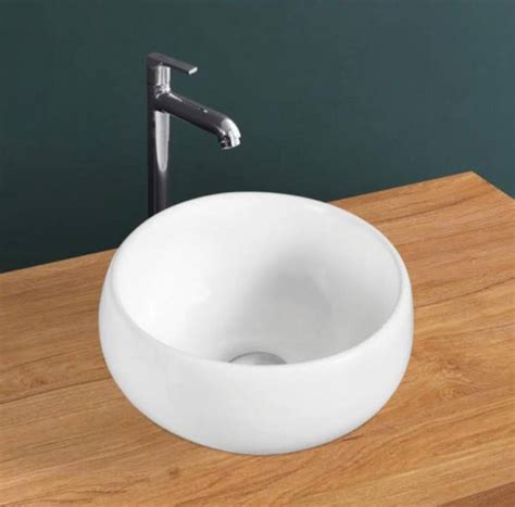 BASINWALE Tebu PRIMIUM QULITY WASH BASIN / SUPER WHITE COLOUR / COUNTER ...
