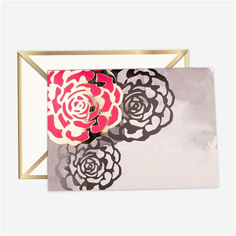 Rose Foldable Card – Paparaty