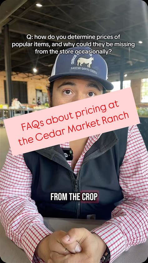 The Cedar Market Ranch | APRIL 9 at the family-owned and operated ...